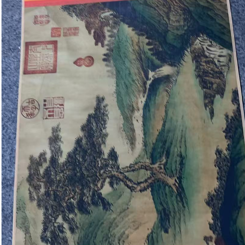 墨冰优选—山水卷画1【精品高清复仿】