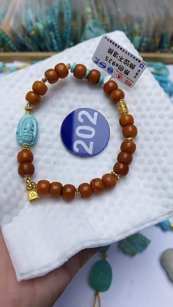 【闪购商品】绿松石手链银S925镶嵌202