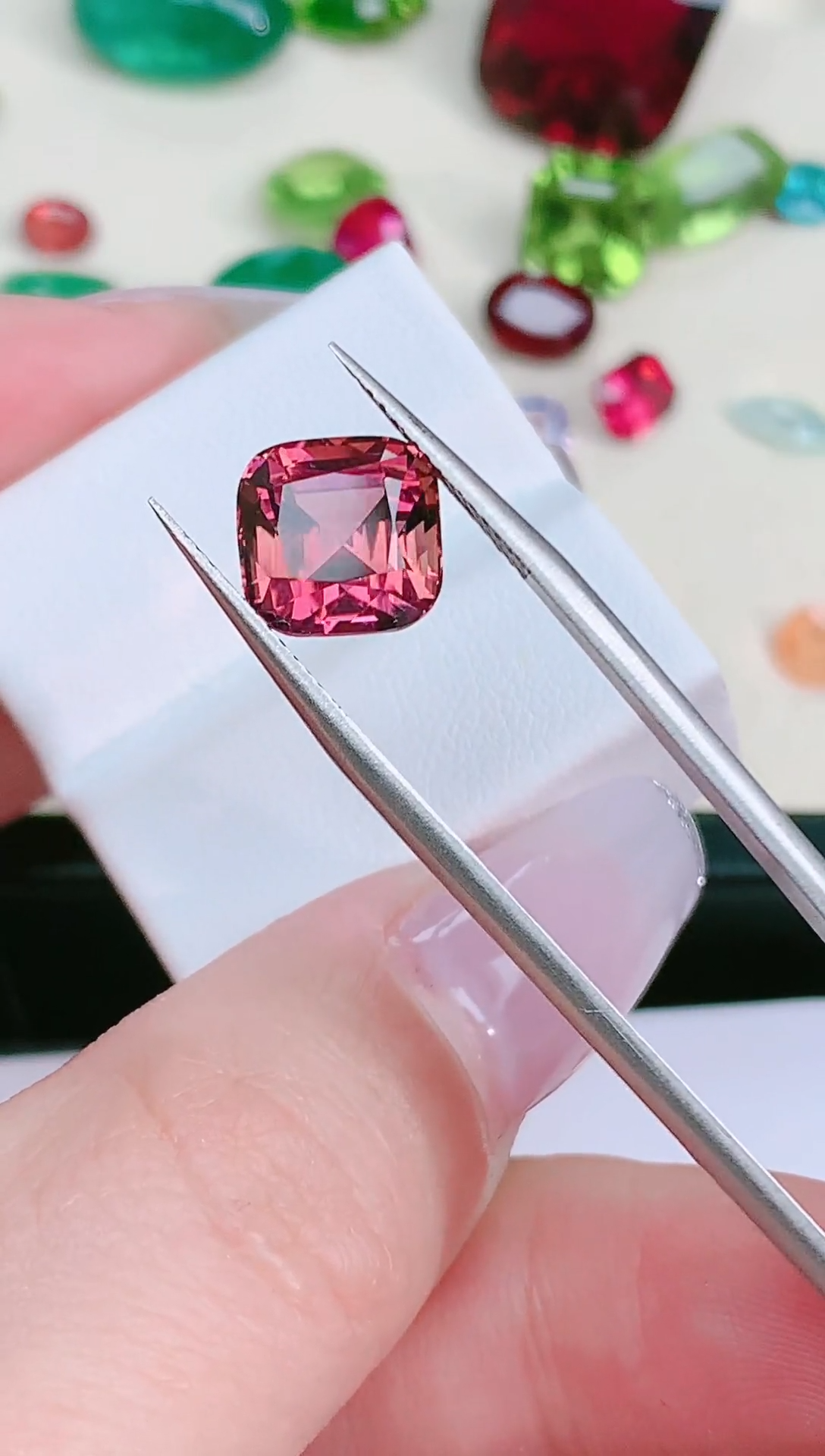 未镶嵌珠宝半成品碧玺阿富汗天然碧玺44.51ct