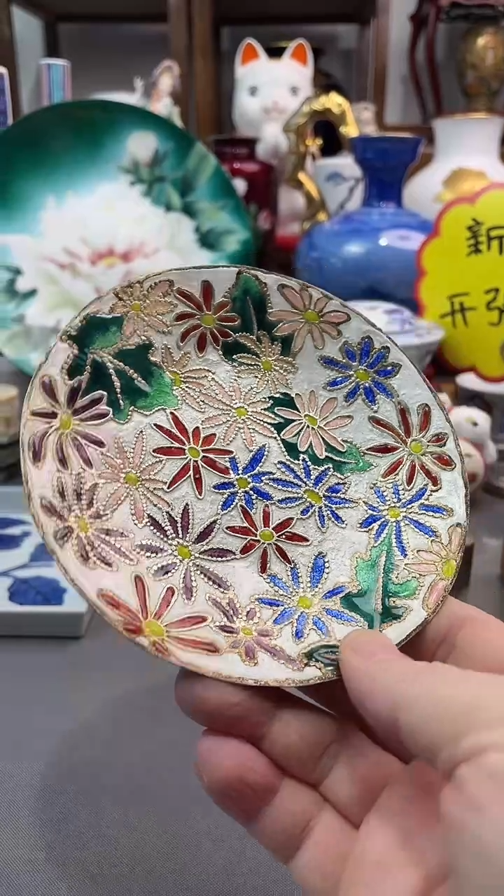 瓷片七宝盘一一一