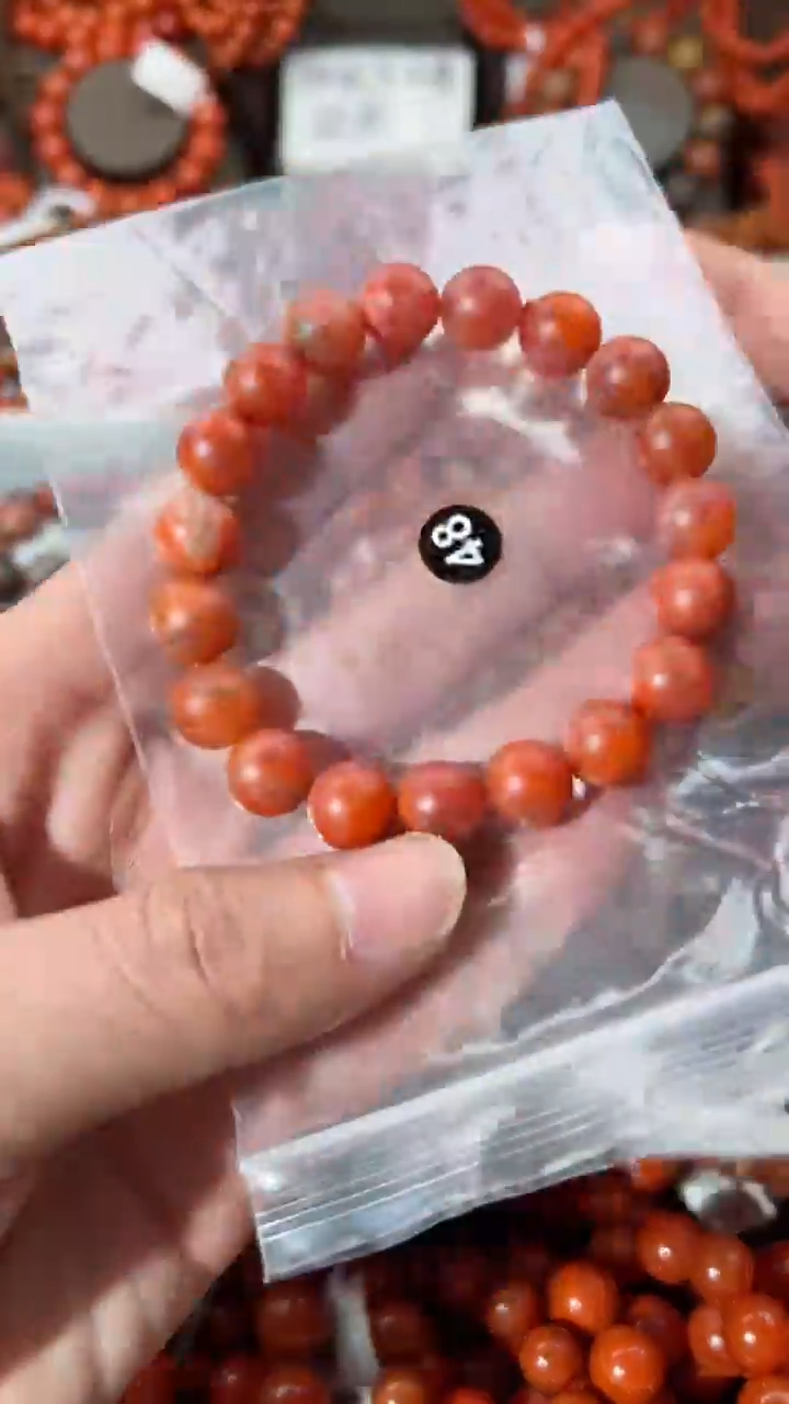 【闪购商品】南红玛瑙手串未镶嵌10