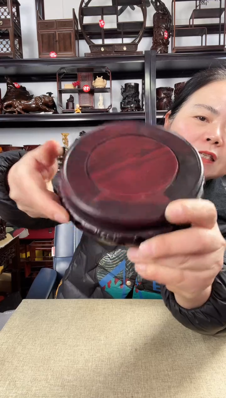 木349瑕疵老李红木工艺品