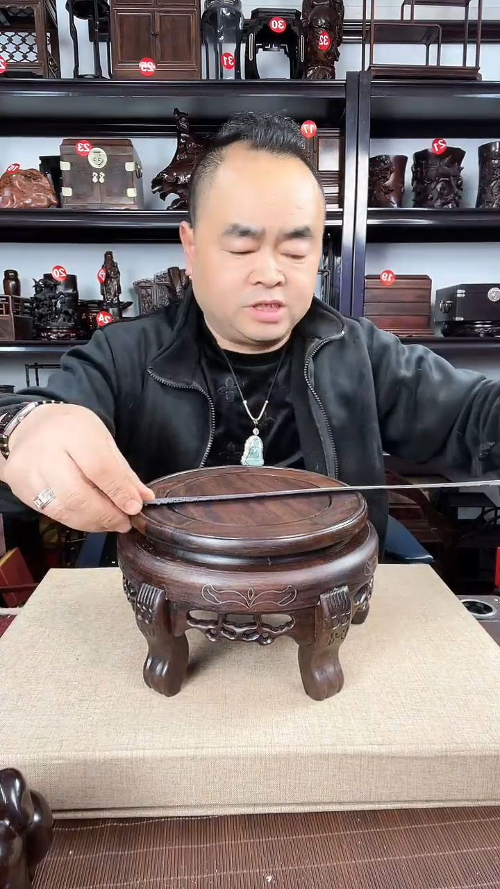 【闪购商品】木289瑕疵老李红木工艺品