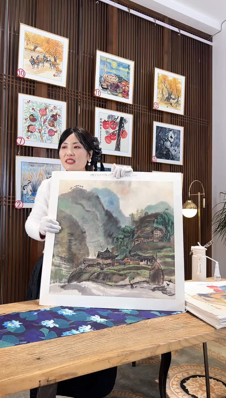 版画耿玉琨名章限量版画S