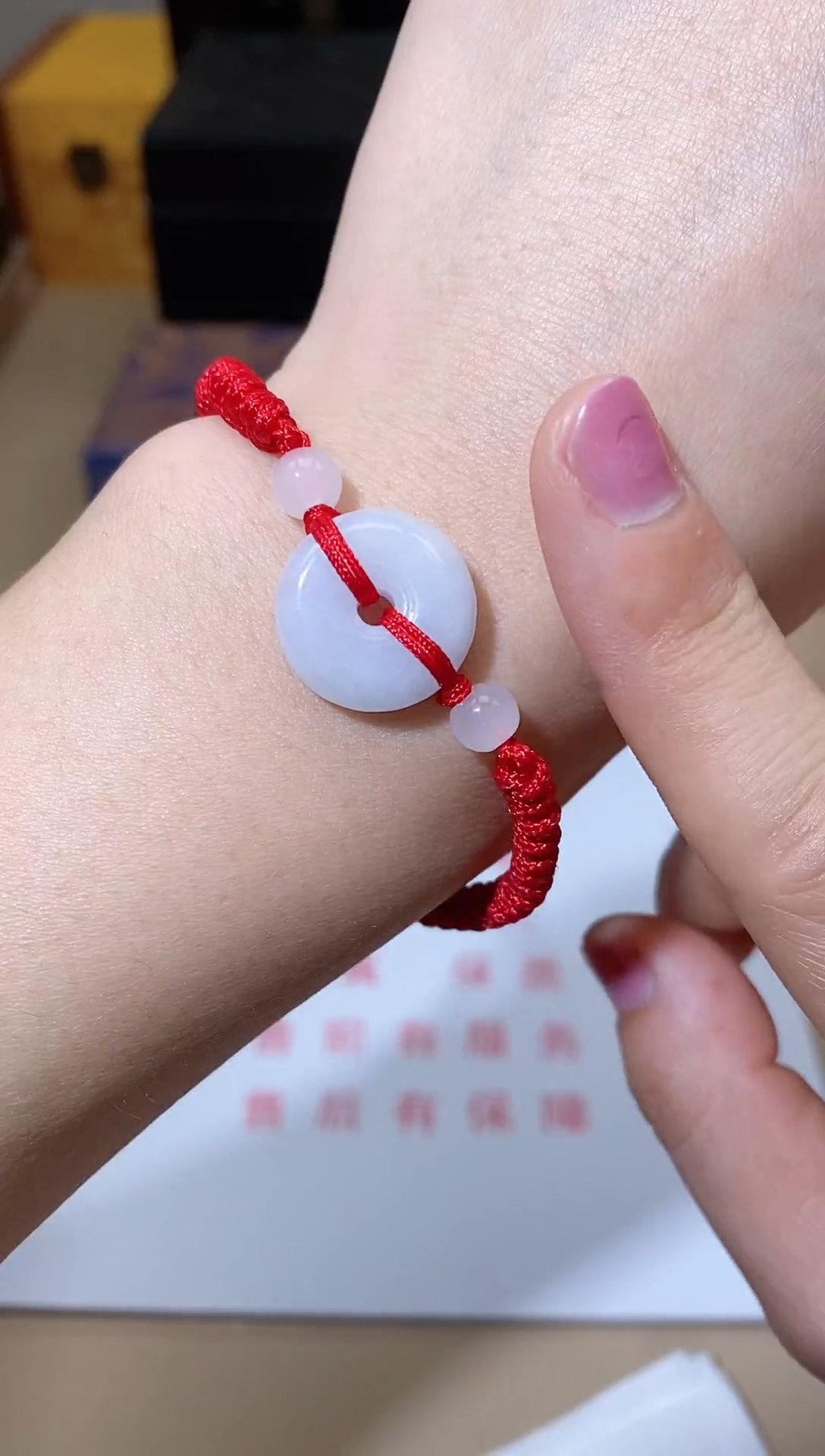 【闪购商品】翡翠颈饰合金天然A货翡翠