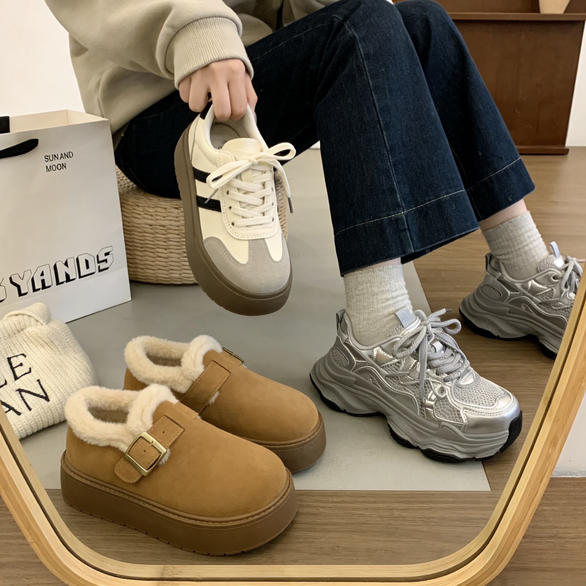 【直播间专属】鞋子过款链接孤品【默认瑕疵，完美主义慎拍】休闲百搭