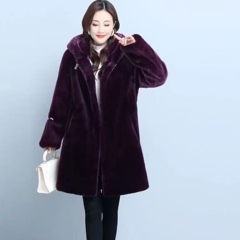 2025爆款轻奢气质风高端冬季保暖外套911