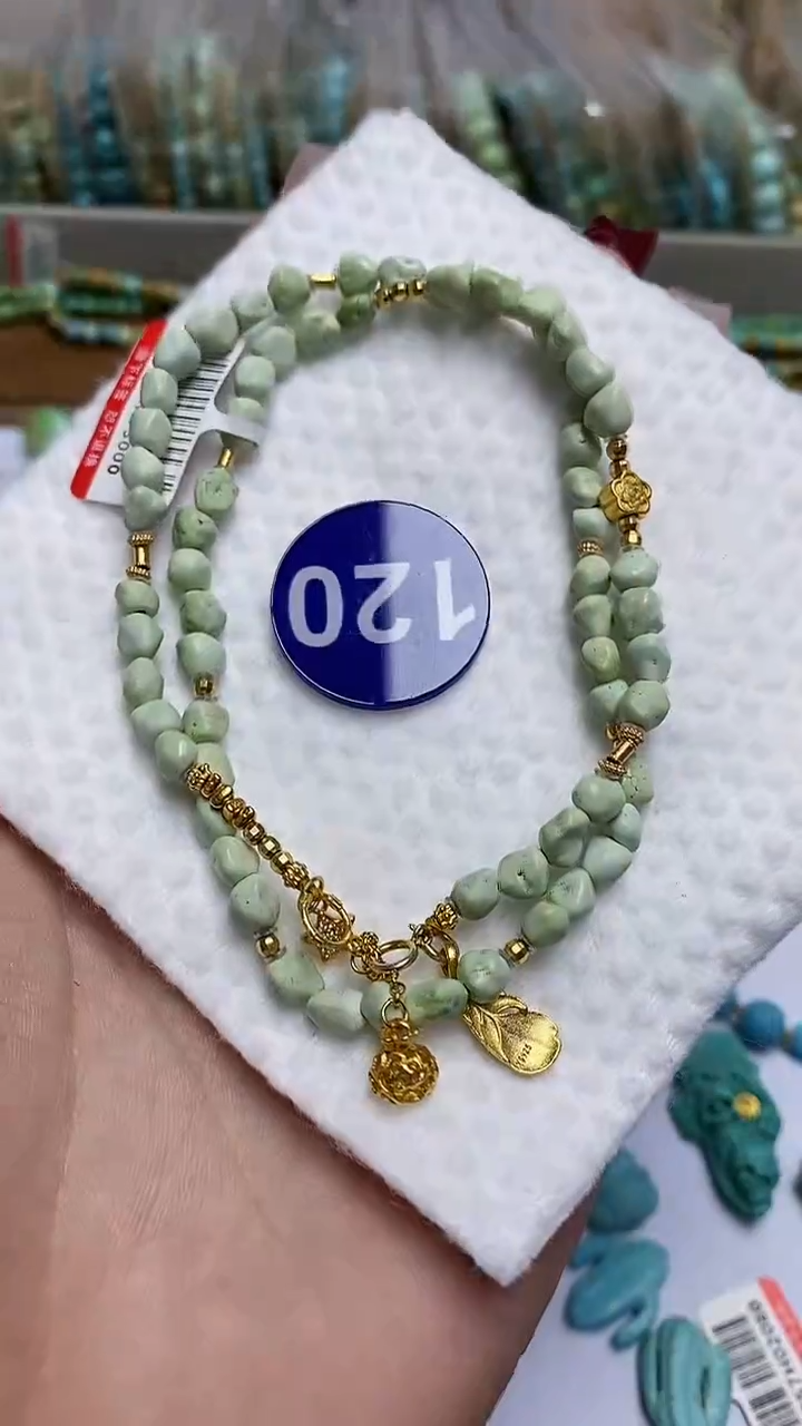 【闪购商品】绿松石项链未镶嵌120