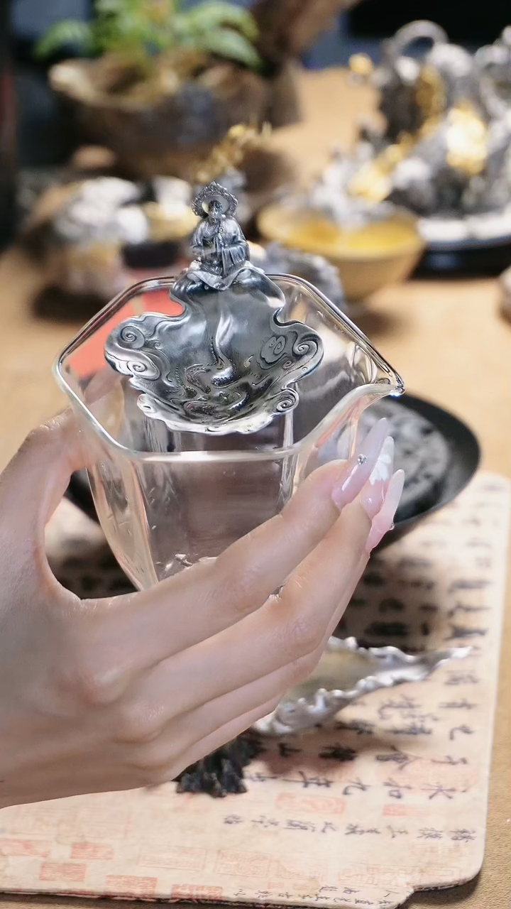 【闪购商品】斗战胜佛茶漏带玻璃杯