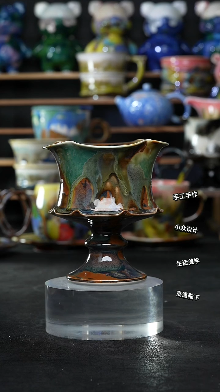 设计师款景德镇森涩手创陶瓷（食品级）199