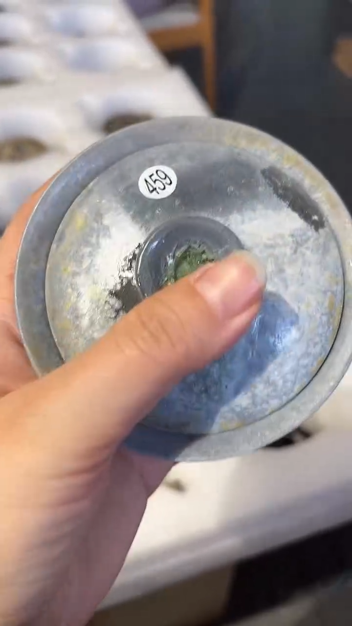 盖碗459号容量100-120ML高白泥