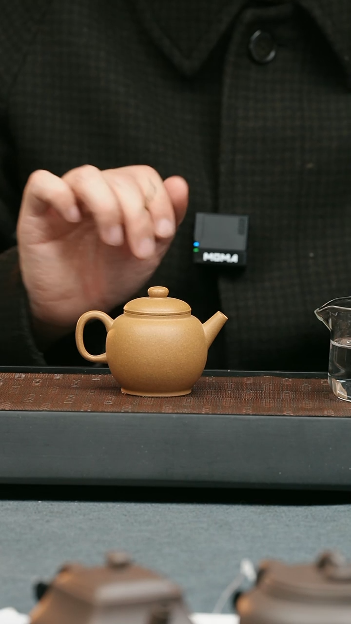 【闪购商品】紫砂茶壶五堂 士恒具轮珠（段泥）