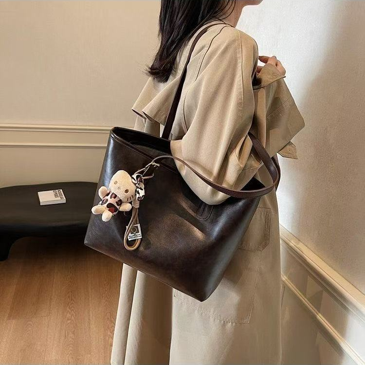 简约大容量托特包大包女新款时尚上班通勤包