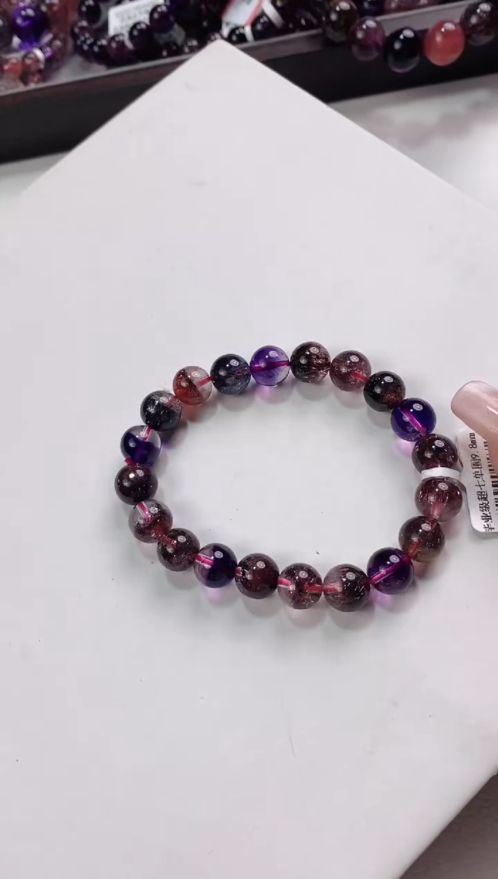 【闪购商品】水晶超七单圈9.8*未镶嵌多人多样性发其一