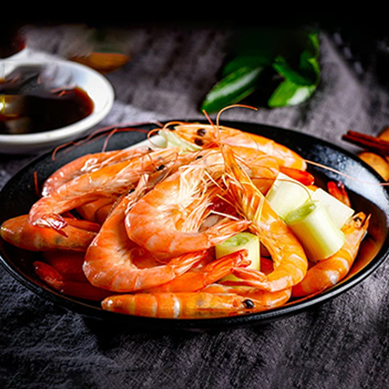 【丝路美食】熟冻盐田虾