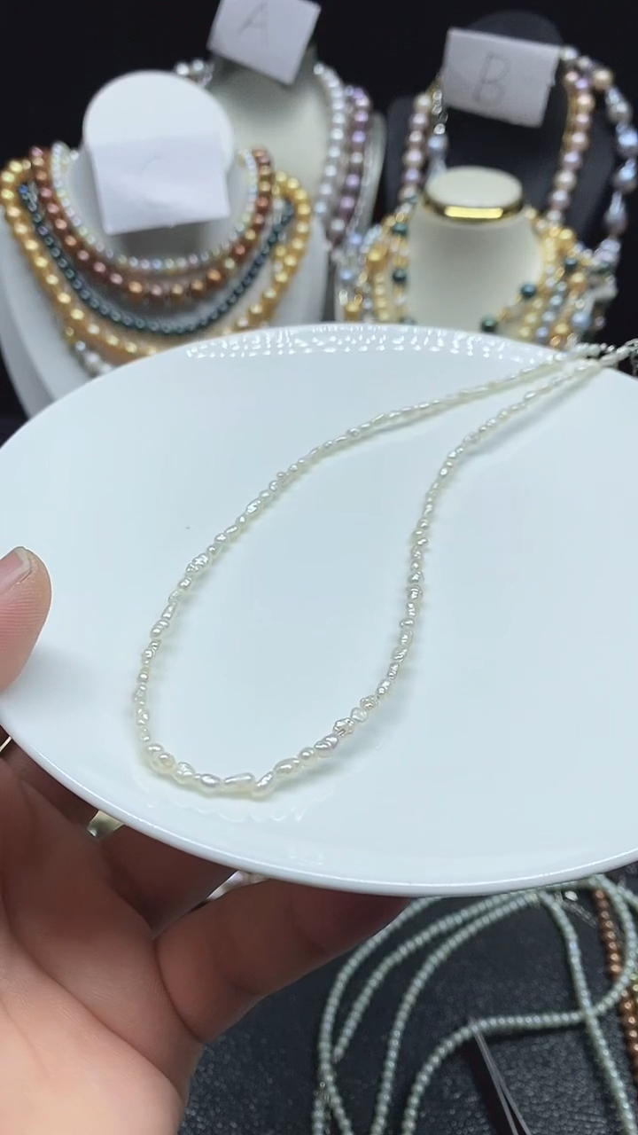 【闪购商品】淡水珍珠未镶嵌颈饰多人