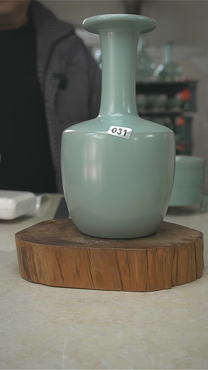 【闪购商品】君子汝瓷 盘口瓶（福利）031