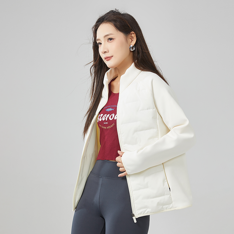 （女款）早秋运动户外修身小立领羊毛外套 2585