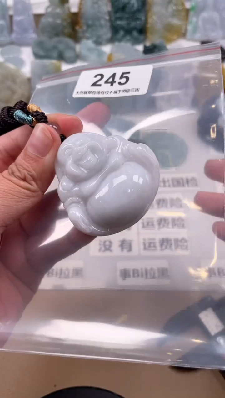 【闪购商品】翡翠颈饰未镶嵌天然缅甸A货翡翠245