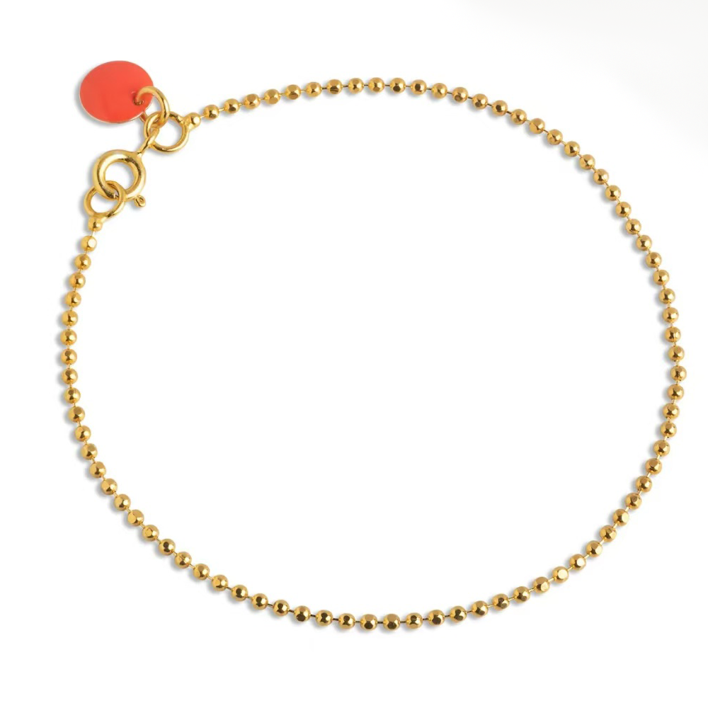 黄铜亚克力手链 ENAMEL女士BALL CHAIN球珠链手链0032434038