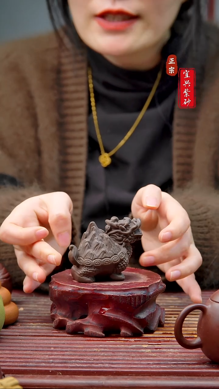 紫砂茶宠宜兴紫砂茶宠摆件