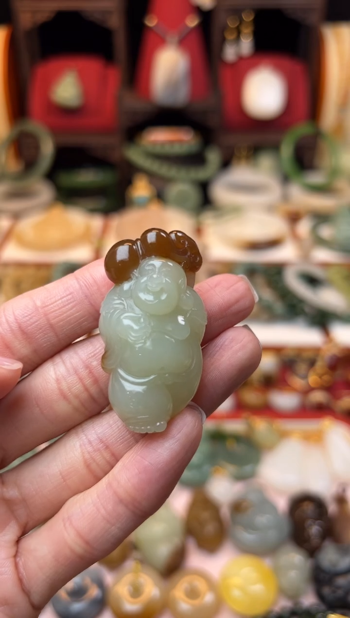 【闪购商品】和田玉挂件未镶嵌1