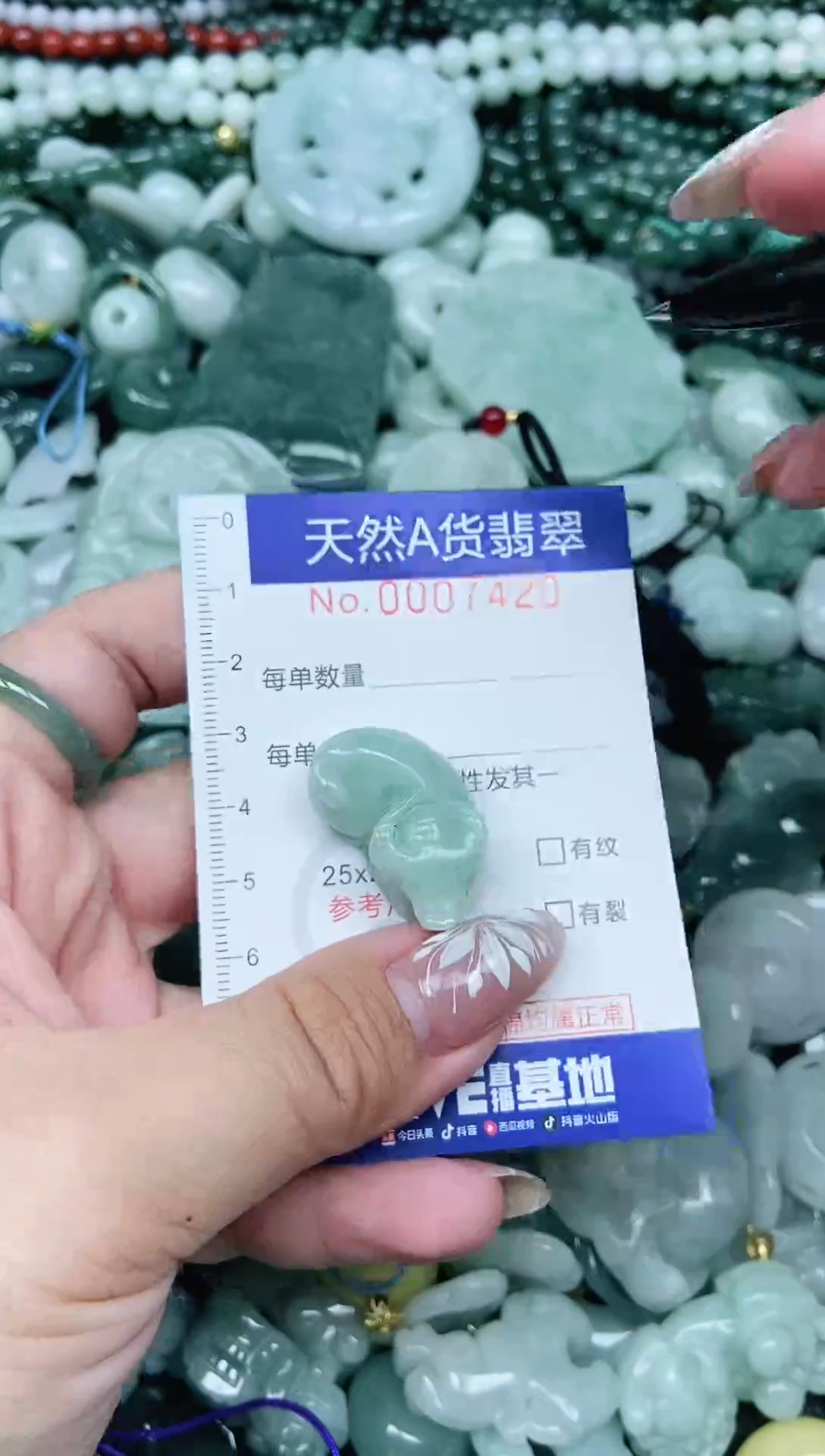 颈饰未镶嵌翡翠天然A货 支持复检