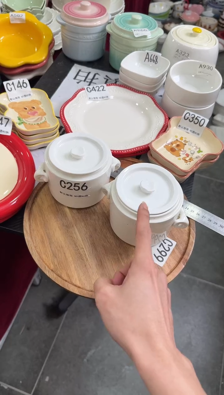摆件陶C256-2个   仓库微瑕陶瓷清仓福利