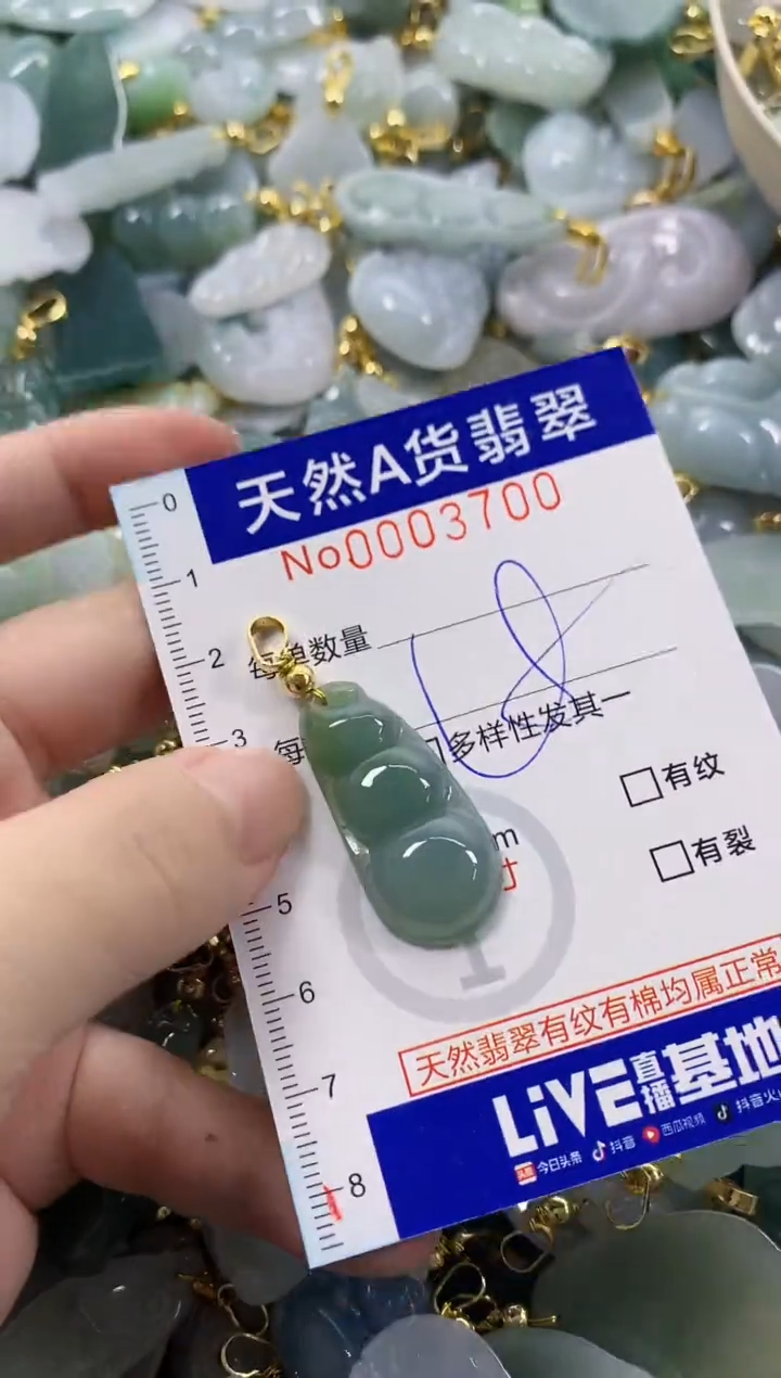 颈饰未镶嵌翡翠天然A货翡翠