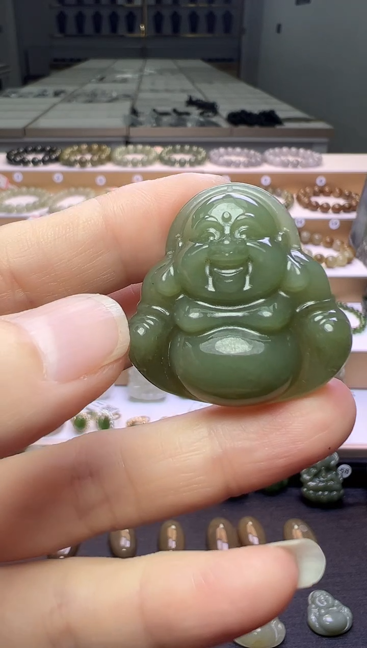 颈饰未镶嵌和田玉237号链接卡35*35*11mm