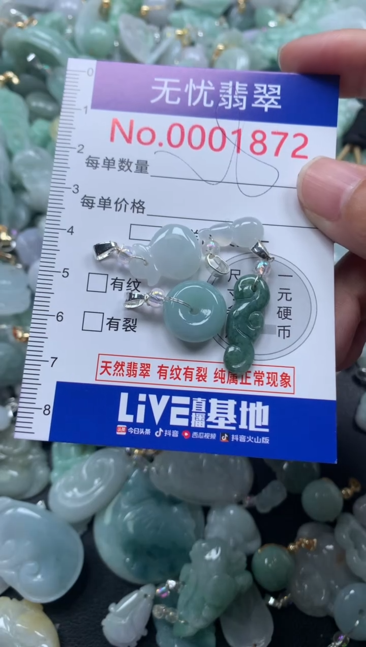 颈饰未镶嵌翡翠1872