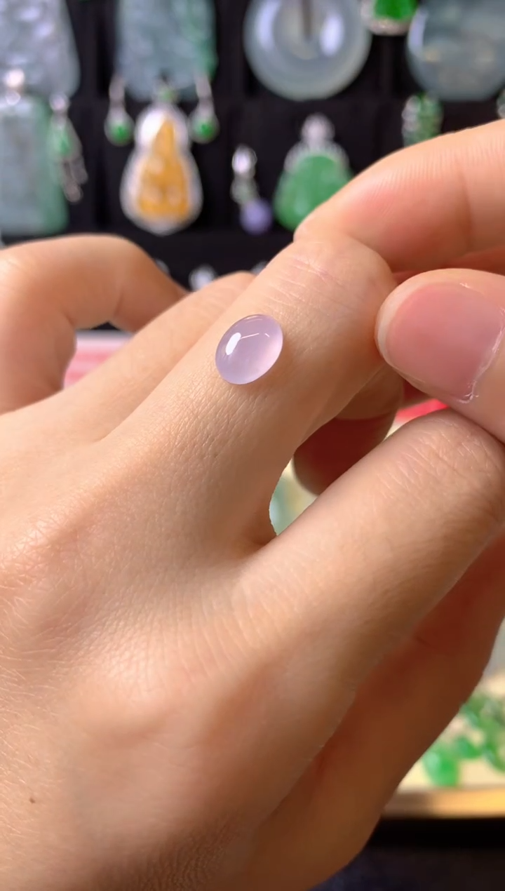 【闪购商品】定制翡翠未镶嵌1裸玉（客户意向镶嵌）