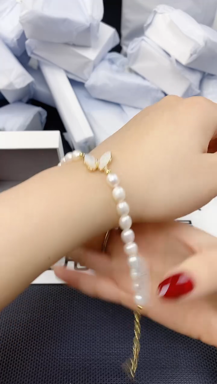 未镶嵌耳饰淡水珍珠SL1017