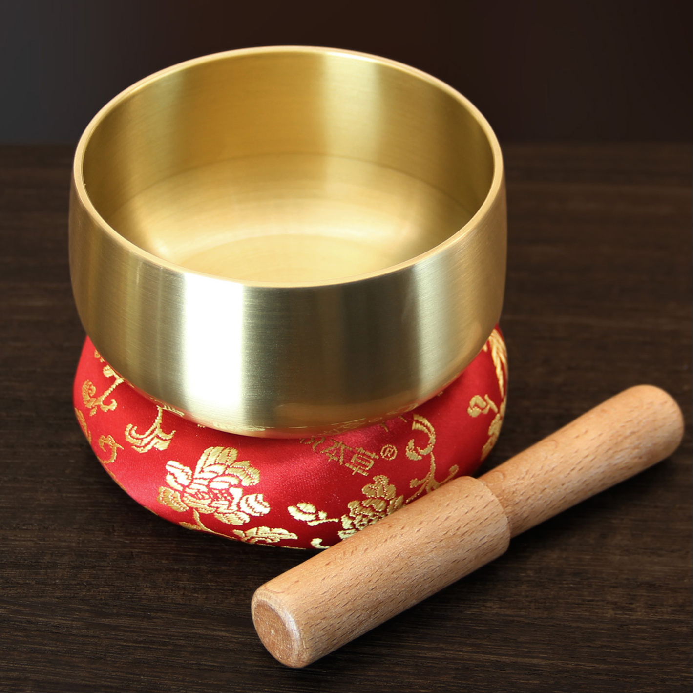 壹心铜 黄铜《铜钵》日式铜钵黄铜钵佛像前摆件