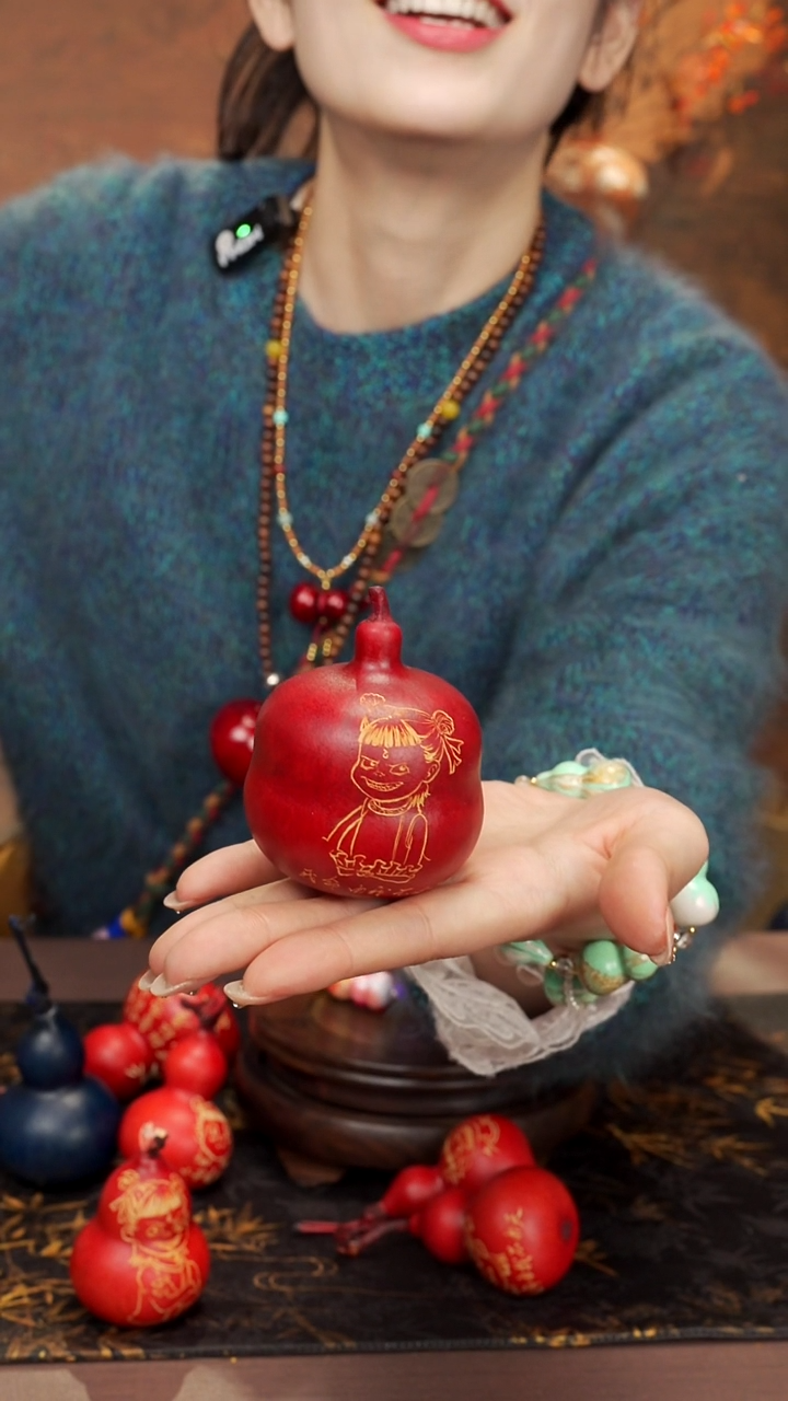 117 --精品大漆酒葫芦-----58