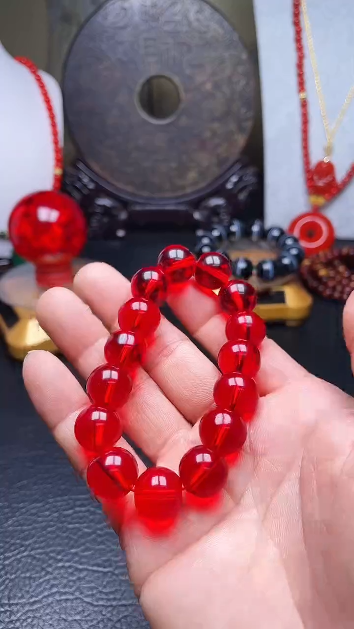 未镶嵌手链玛瑙/玉髓天然珠宝红宝石【多样性拍一发一】