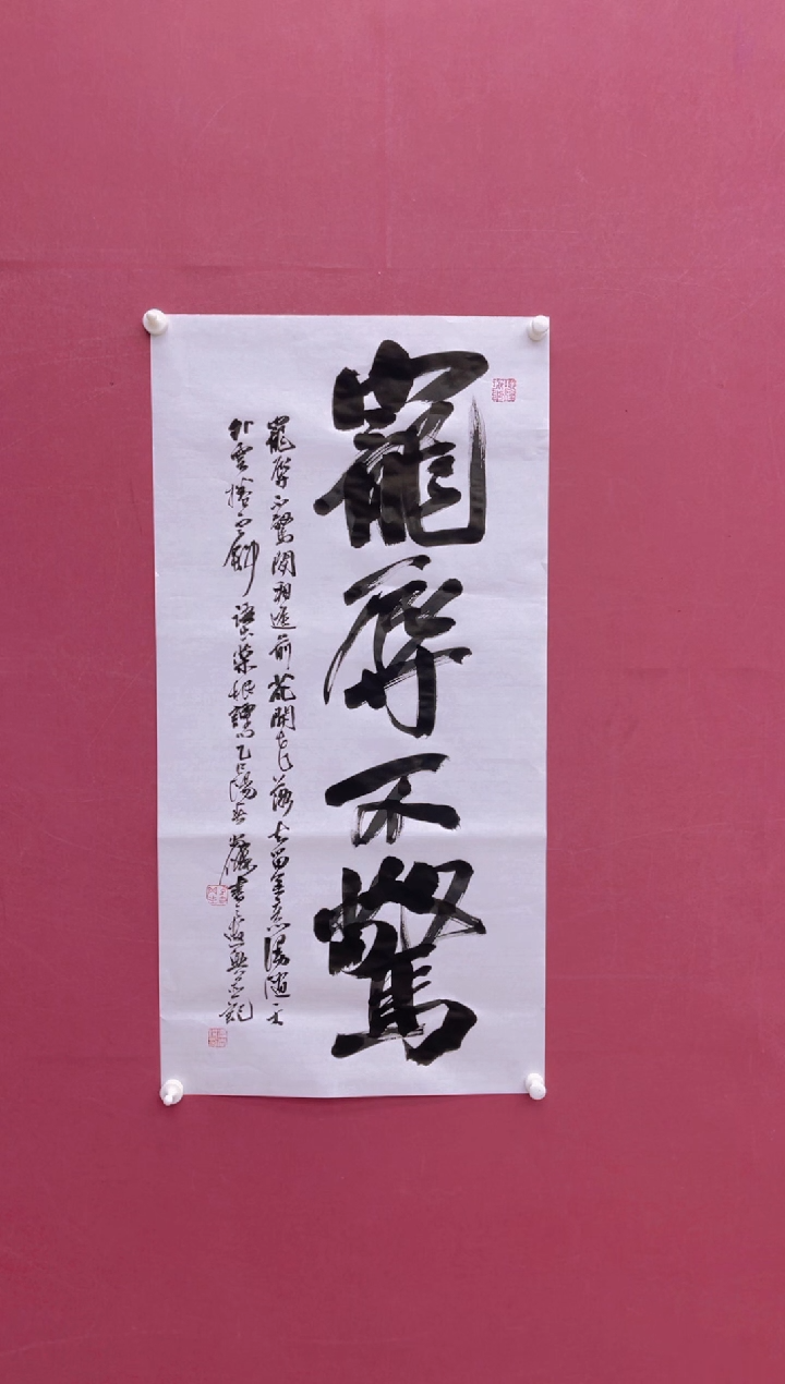 【闪购商品】书法宠辱不惊冯尚杰书法作品