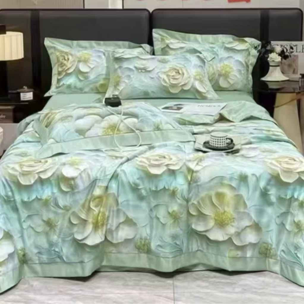 印花被子四件套   