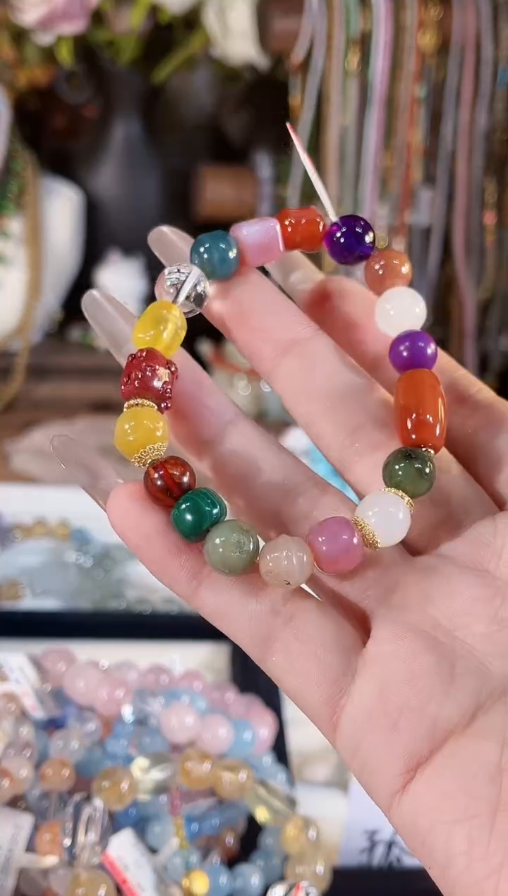 【闪购商品】水晶手链未镶嵌多样性发货其一
