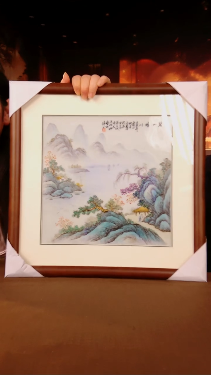 摆件瓷片景德镇陶瓷 摆件r487