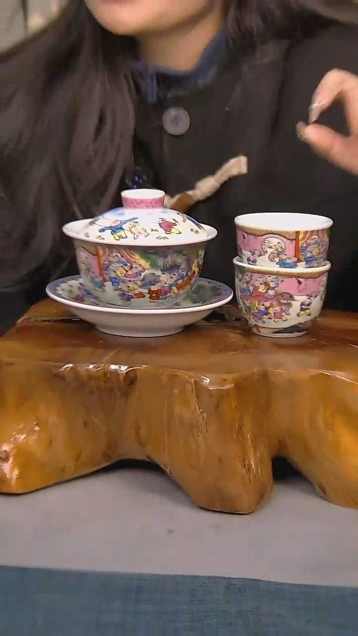 【闪购商品】3件套陶瓷茶具家用简装系列 