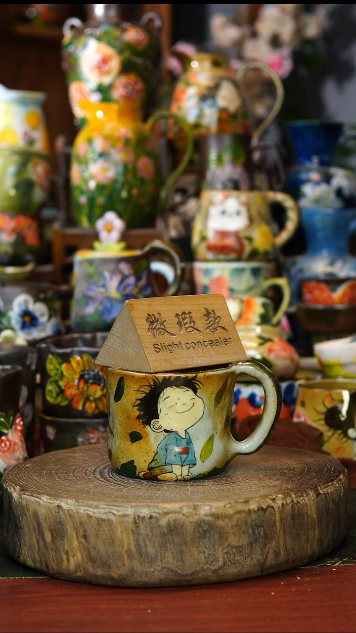 陶瓷34景德镇手工手绘釉下彩