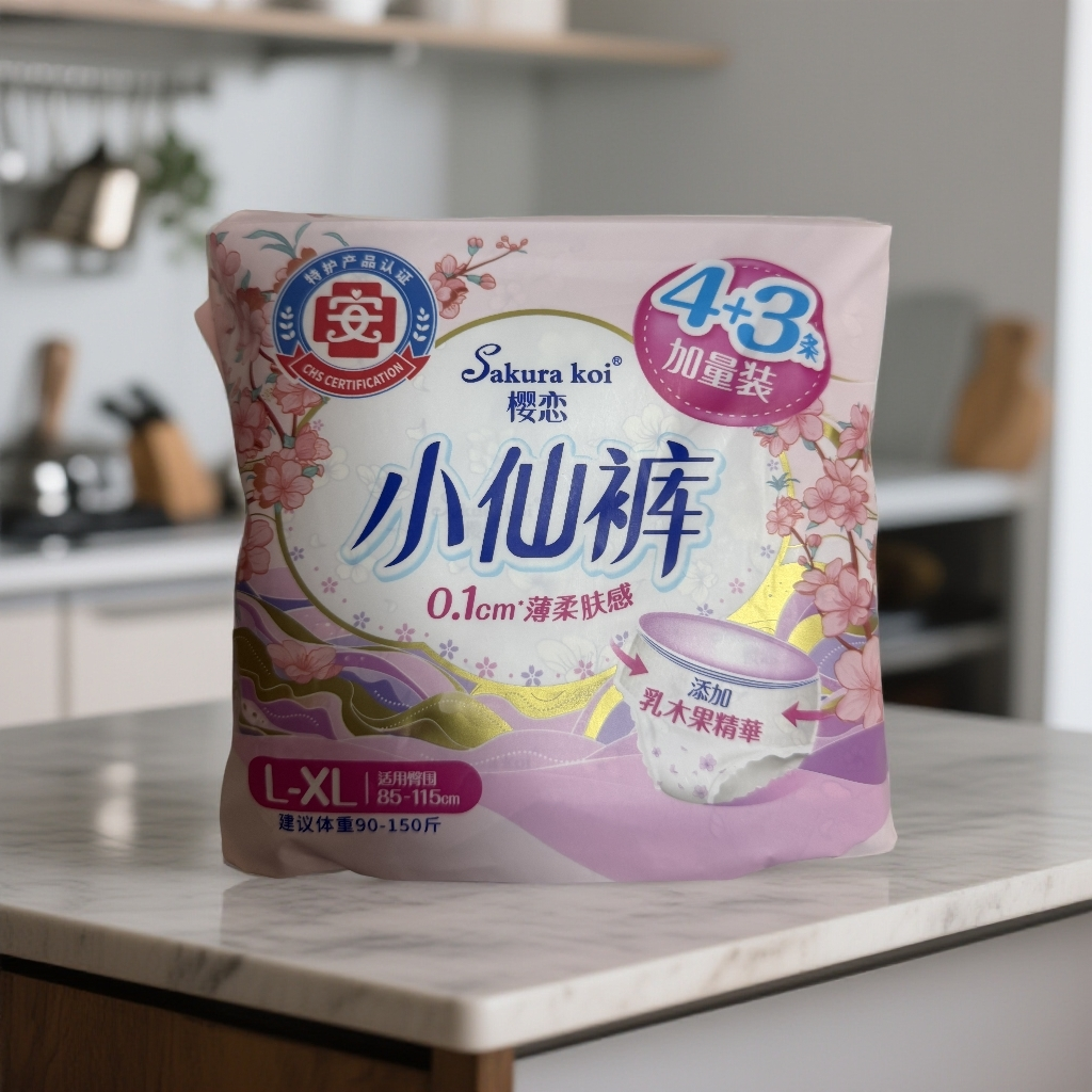   樱恋小仙裤7条L-XL