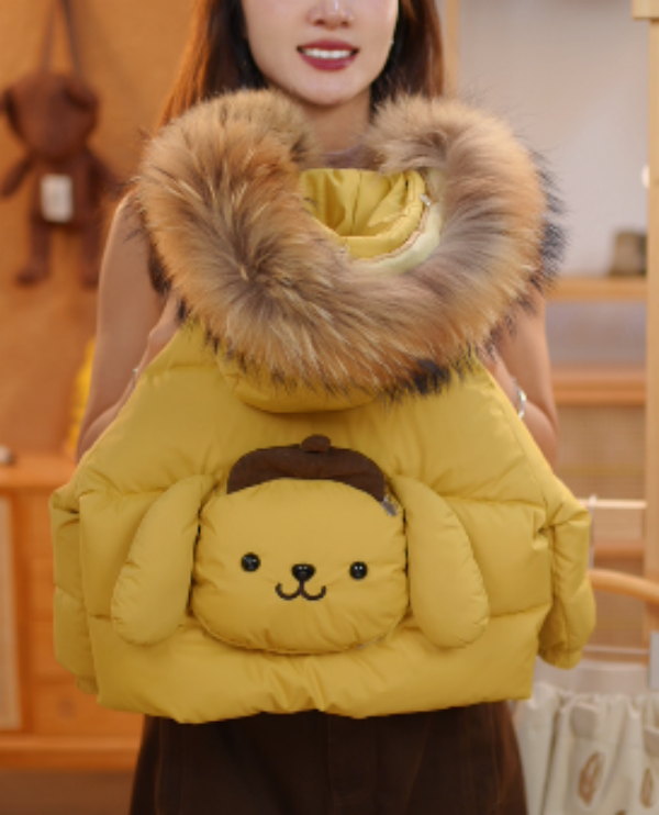 【MQ专属】JENNIY 简尼熊2025冬款新款原创设计羽绒服JDW5253