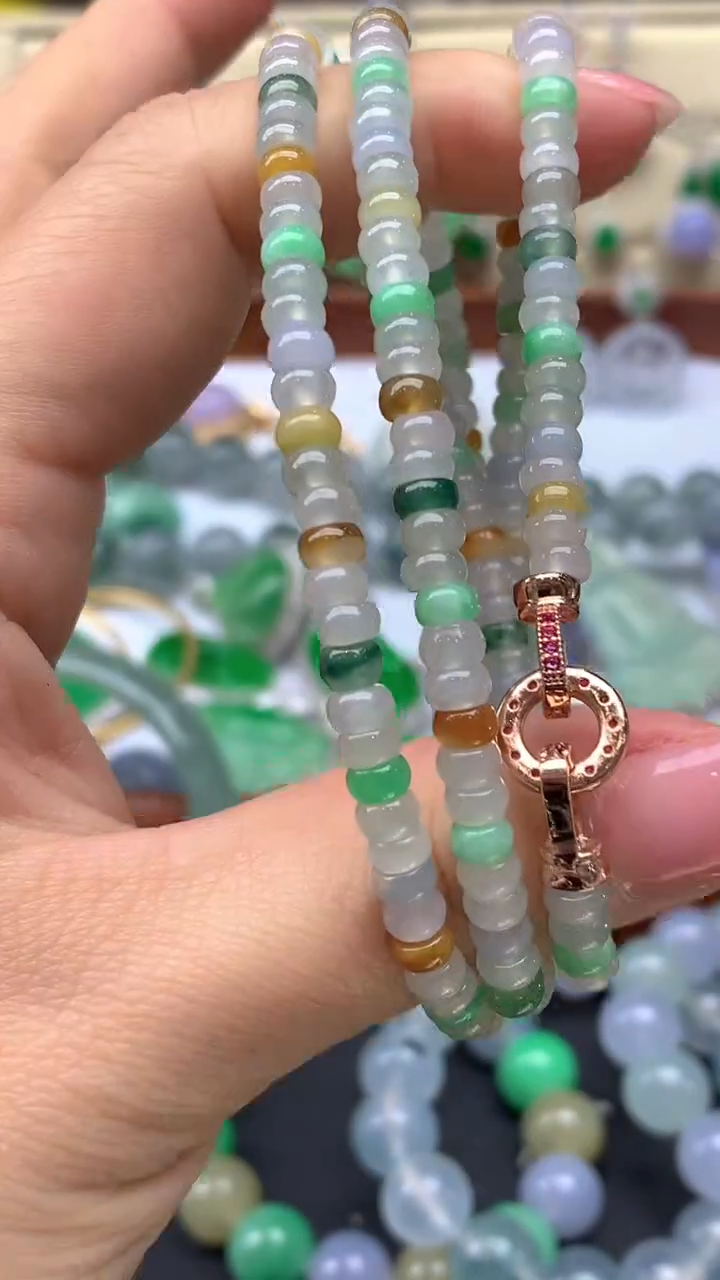 【闪购商品】翡翠颈饰未镶嵌6-天然翡翠