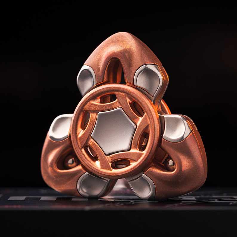 赤马巳蛇降魔3.0指尖陀螺EDC金属edc黑科技成人解压玩具送礼旋转