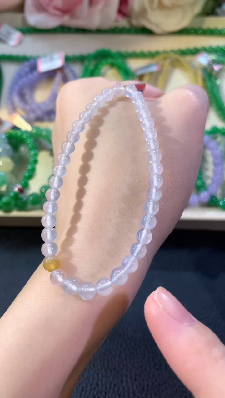 未镶嵌手串翡翠冬日珠宝E166
