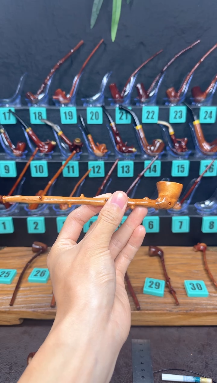 一物一图檬子木手工香烟嘴