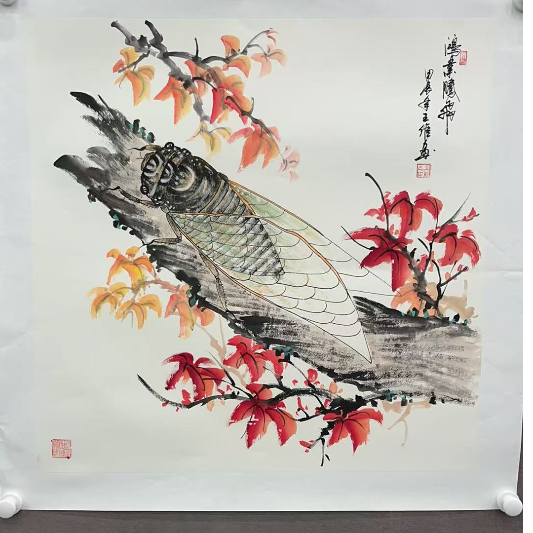 橱窗展示/文峰艺术展厅/王宣纸国画/带证书带授权