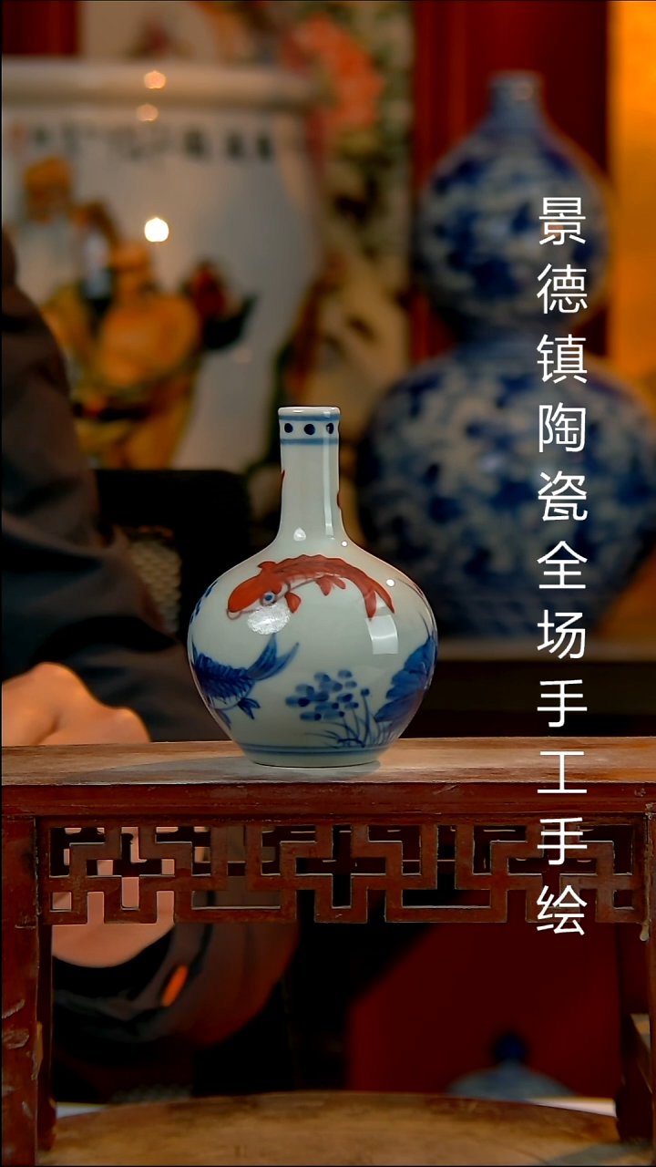 摆件陶瓷景德镇陶瓷 全场手工手绘